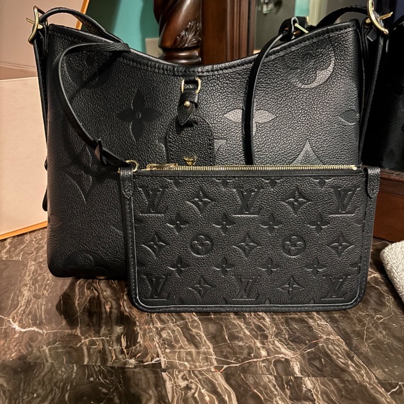 Black LV CarryAll PM - Picture 8 of 8